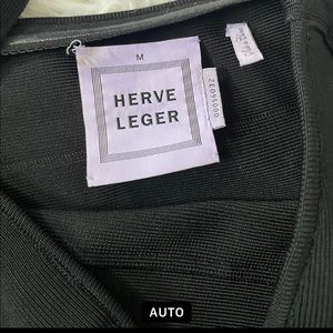 Herve Leger Cutout Bondage dress